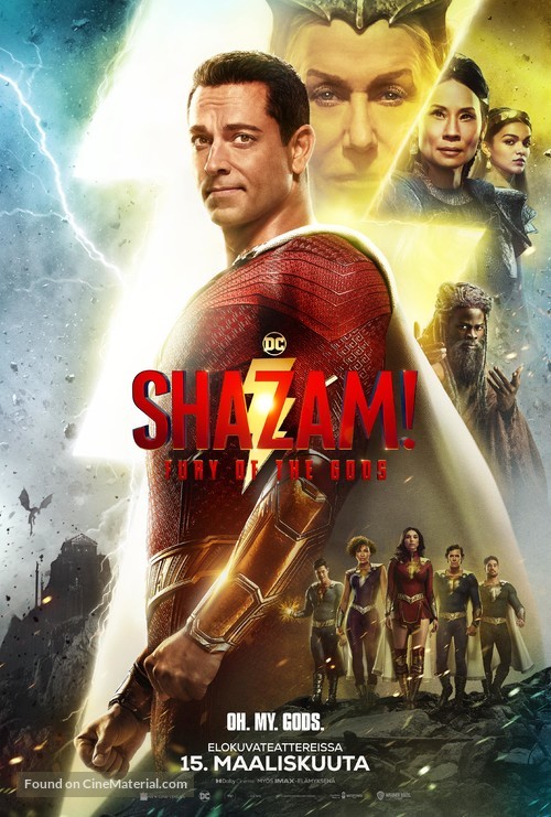 Shazam! Fury of the Gods - Finnish Movie Poster