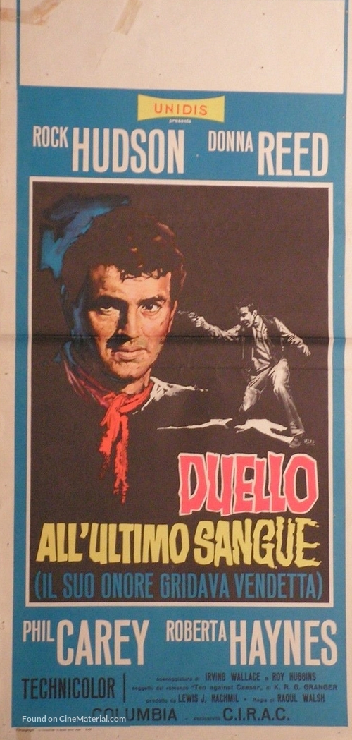 Gun Fury - Italian Movie Poster