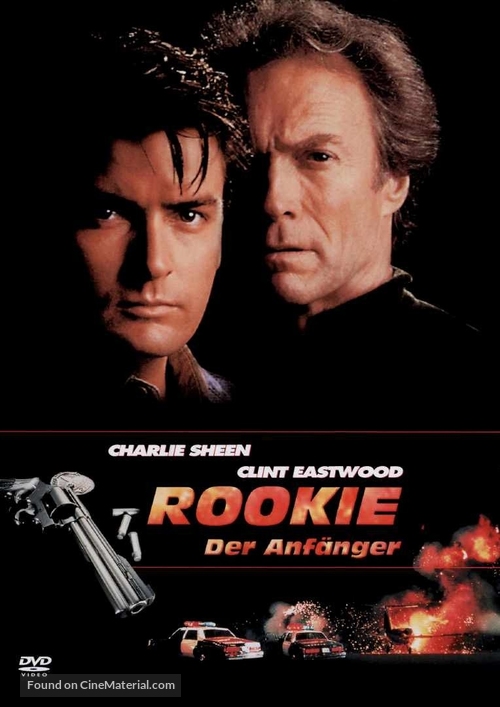 The Rookie - German DVD movie cover