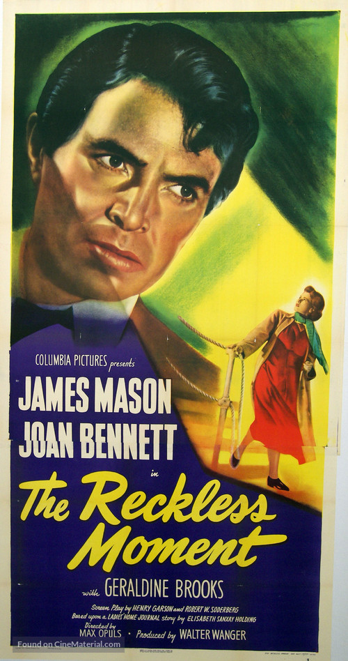 The Reckless Moment - Movie Poster