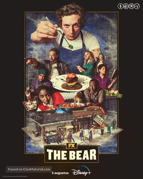 &quot;The Bear&quot; - Dutch Movie Poster