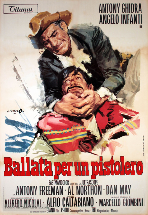 Ballata per un pistolero - Italian Movie Poster