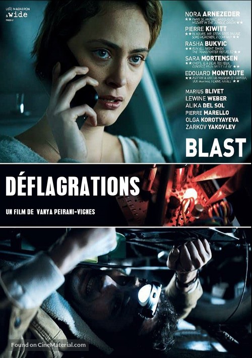 D&eacute;flagrations - French Movie Poster