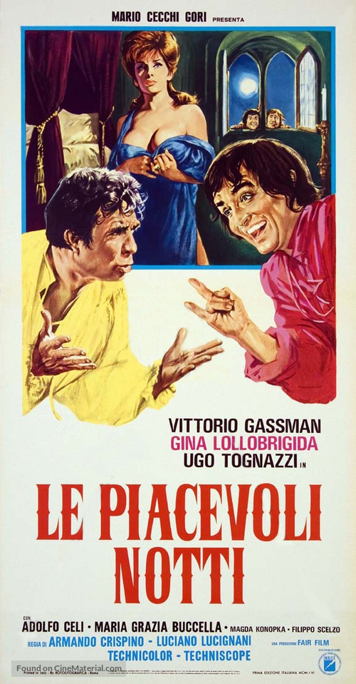 Piacevoli notti, Le - Italian Movie Poster