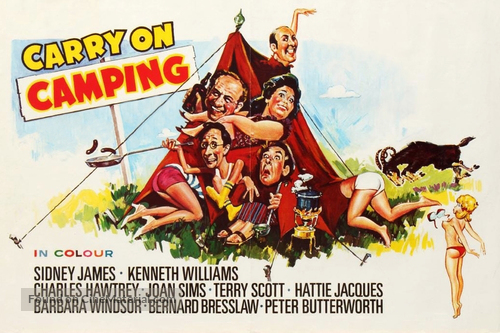 Carry on Camping - British Movie Poster