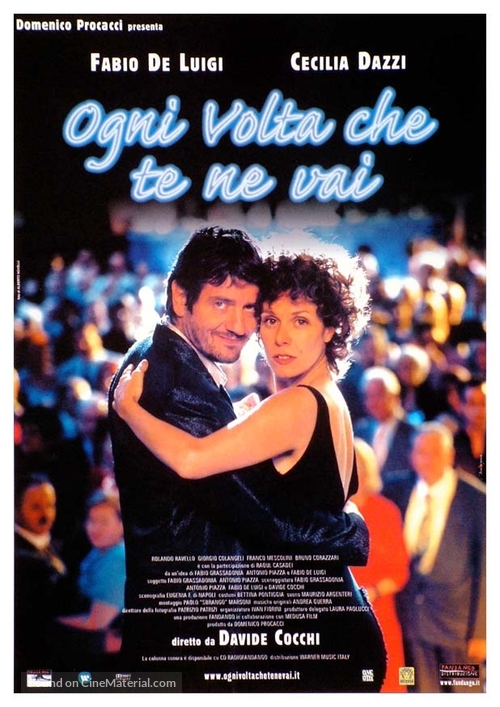 Ogni volta che te ne vai - Italian Movie Poster