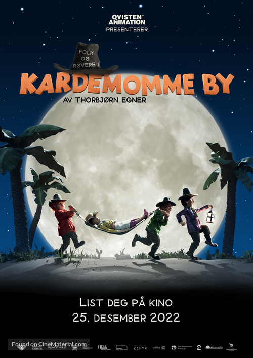 Folk og r&oslash;vere i Kardemomme by - Norwegian Movie Poster