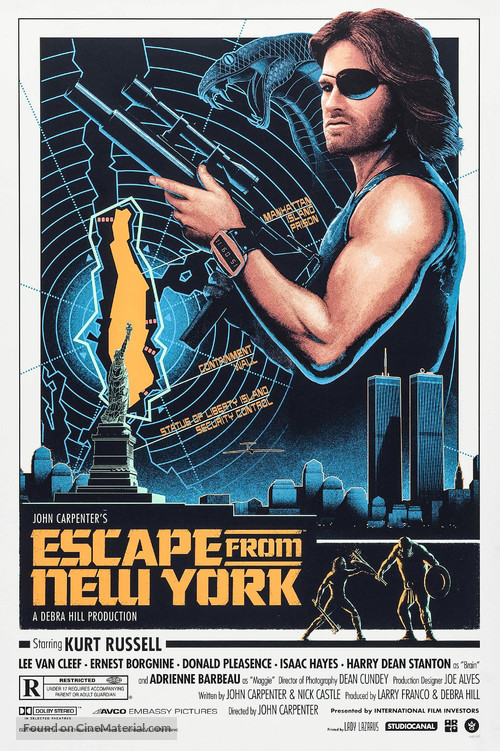 Escape From New York - Movie Poster