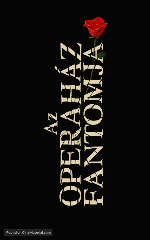 The Phantom Of The Opera - Hungarian Logo