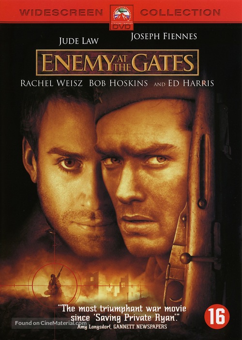 Enemy at the Gates - Dutch DVD movie cover
