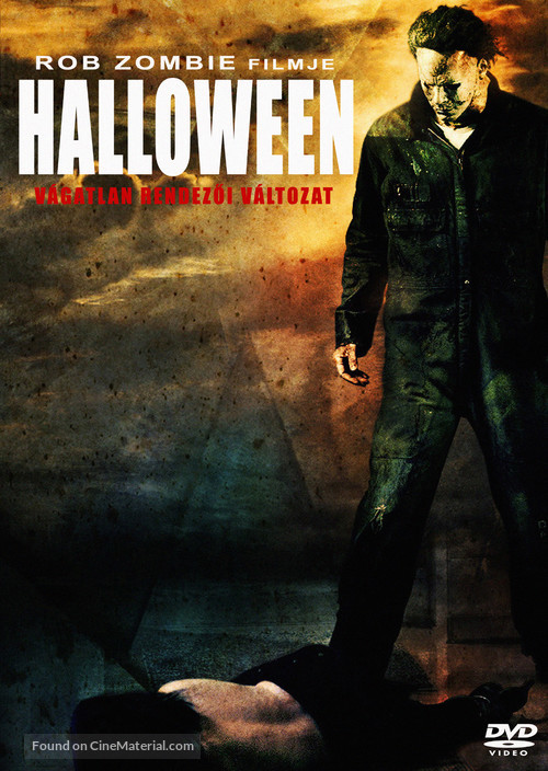 Halloween - Hungarian DVD movie cover
