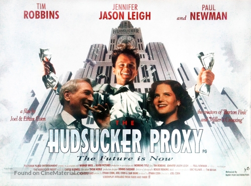The Hudsucker Proxy - British Movie Poster