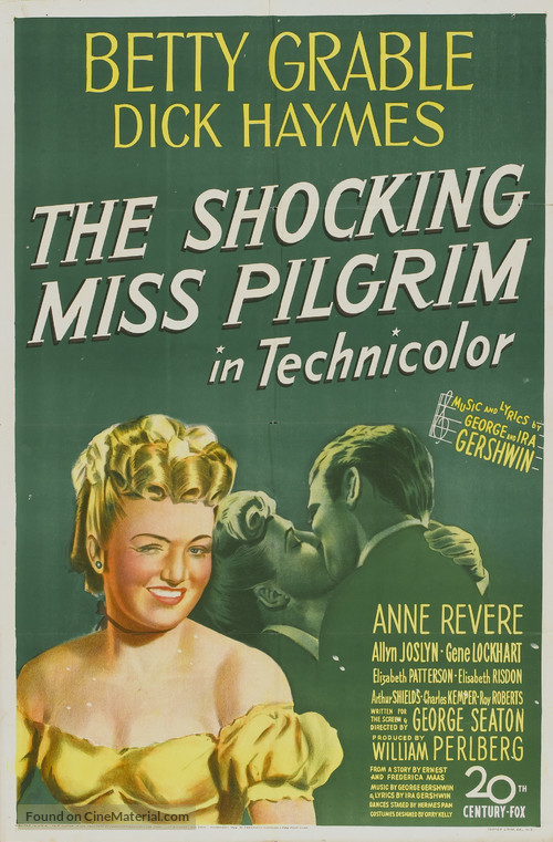 The Shocking Miss Pilgrim - Movie Poster