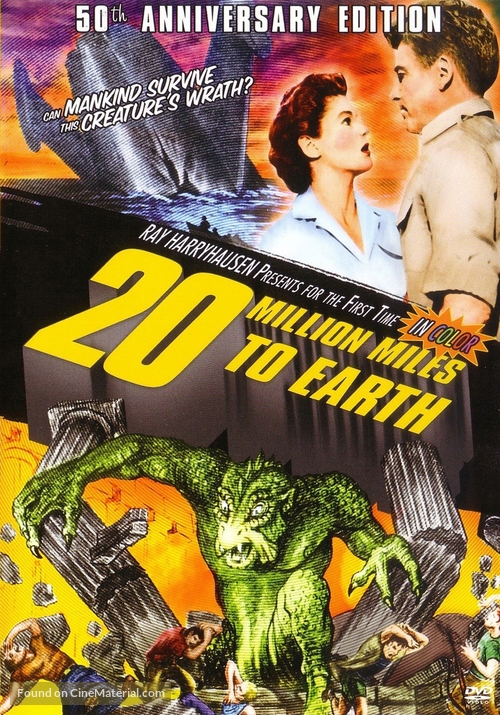 20 Million Miles to Earth - DVD movie cover