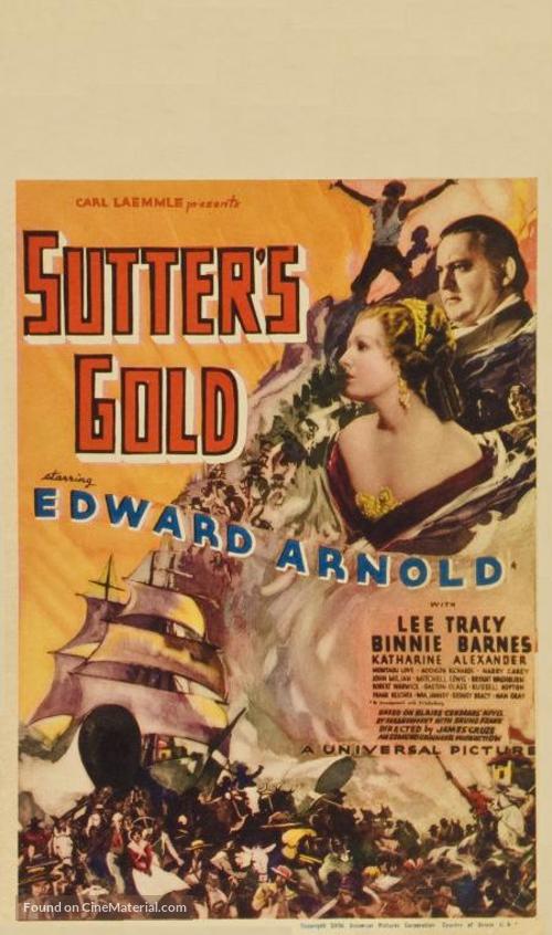 Sutter&#039;s Gold - Movie Poster