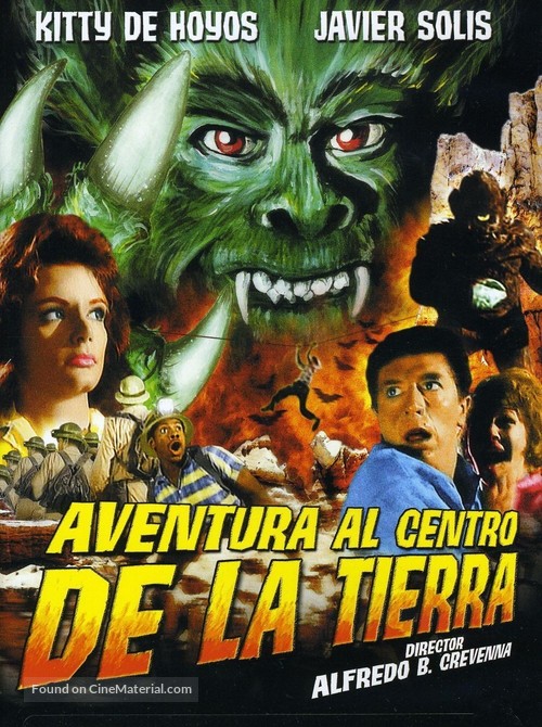 Aventura al centro de la tierra - Mexican DVD movie cover