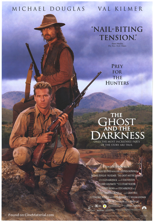 The Ghost And The Darkness - Movie Poster