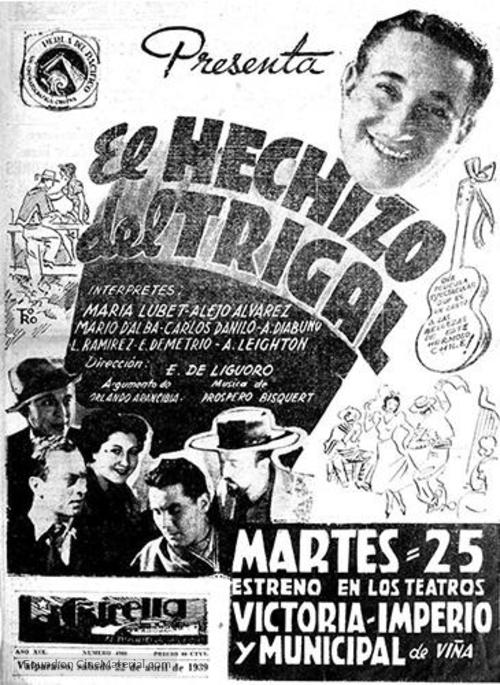 El hechizo del trigal - Chilean poster