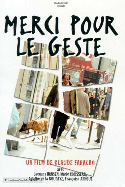 Merci pour le geste - French Movie Poster