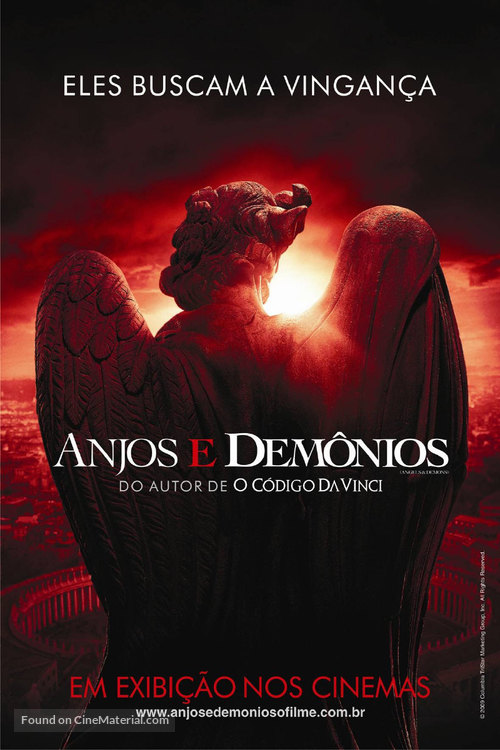 Angels &amp; Demons - Brazilian Movie Poster