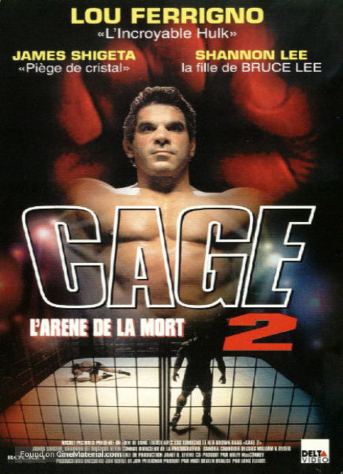Cage II - French Movie Poster