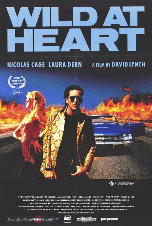 Wild At Heart - Australian Movie Poster