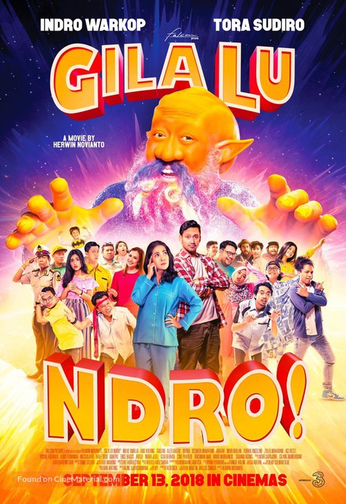 Gila Lu Ndro - Indonesian Movie Poster