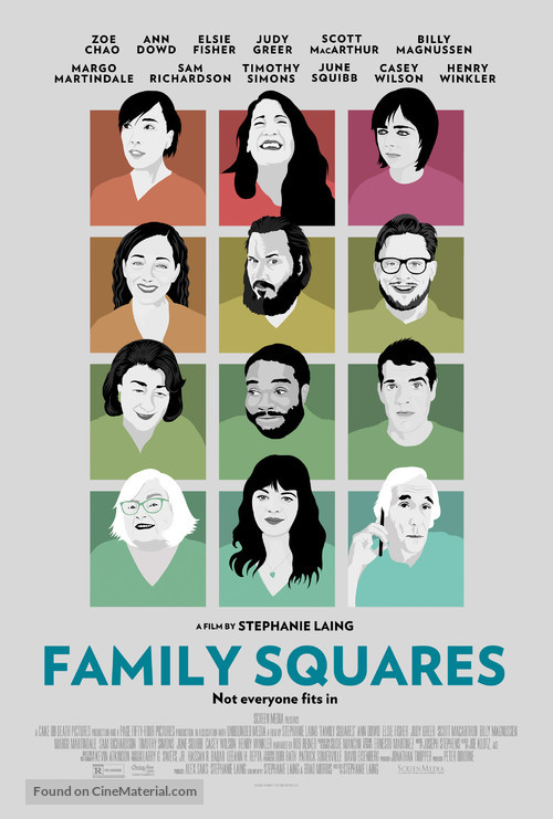 Family Squares - Movie Poster