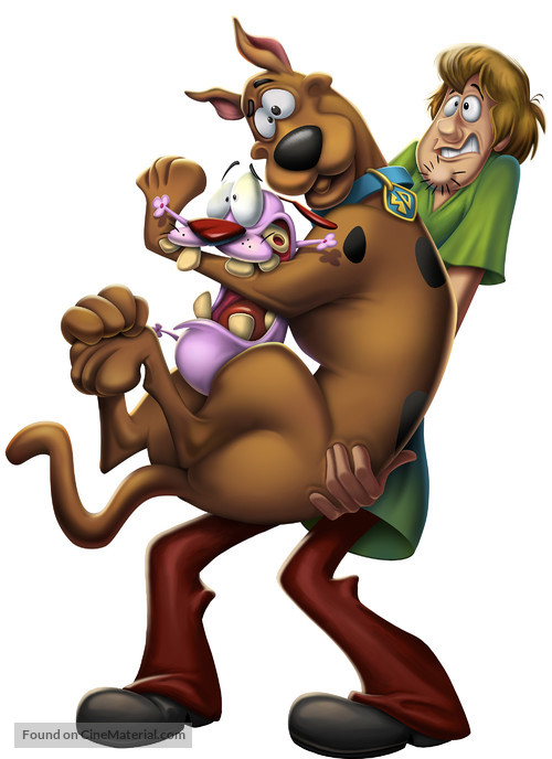 Straight Outta Nowhere: Scooby-Doo! Meets Courage the Cowardly Dog - Key art