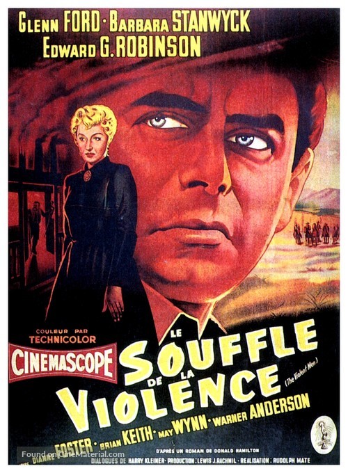 The Violent Men - French Movie Poster