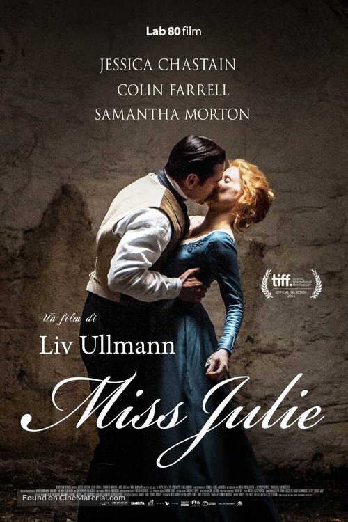 Miss Julie - Italian Movie Poster