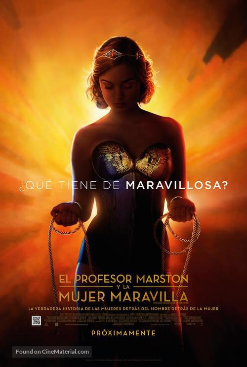 Professor Marston &amp; the Wonder Women - Argentinian Movie Poster