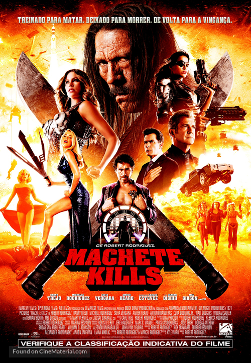 Machete Kills - Brazilian Movie Poster