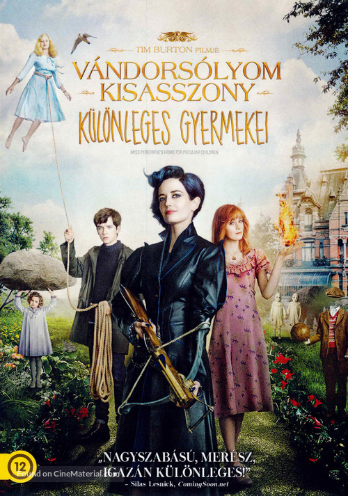 Miss Peregrine&#039;s Home for Peculiar Children - Hungarian Movie Cover