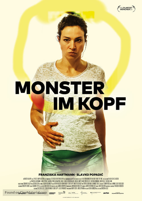 Monster im Kopf - German Movie Poster