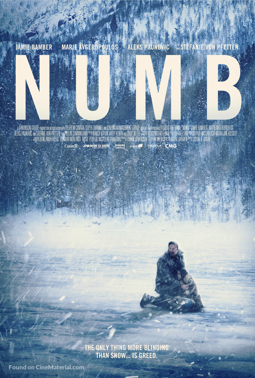 Numb - Canadian Movie Poster