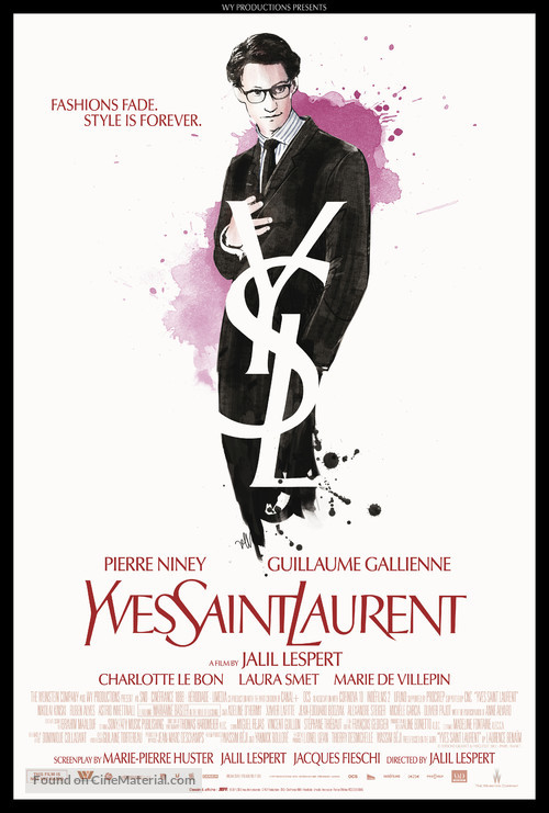 Yves Saint Laurent - Movie Poster