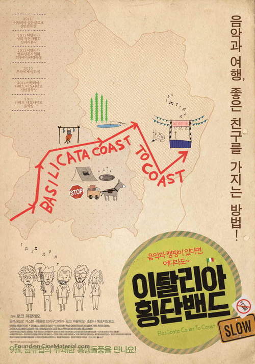 Basilicata Coast to Coast - South Korean Movie Poster
