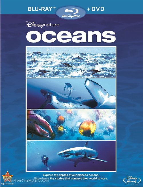 Oc&eacute;ans - Blu-Ray movie cover