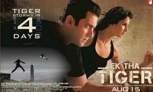 Ek Tha Tiger - Indian Movie Poster