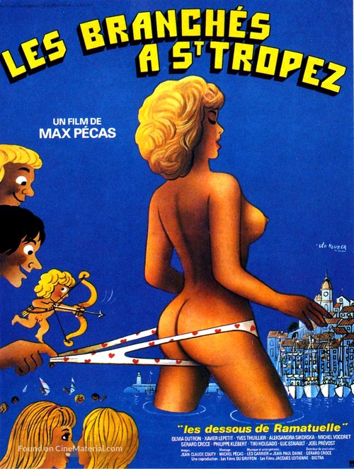 Les branch&eacute;s &agrave; Saint-Tropez - French Movie Poster