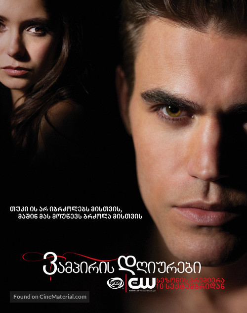 &quot;The Vampire Diaries&quot; - Georgian Movie Poster