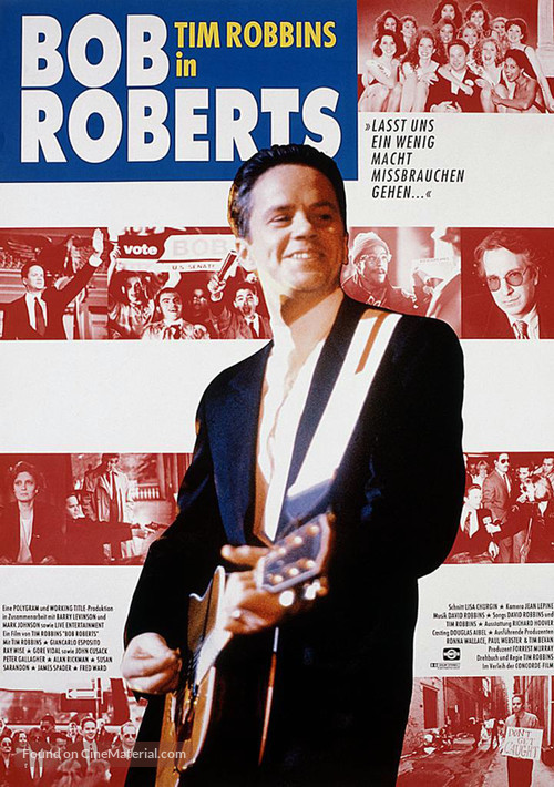 Bob Roberts - German Movie Poster