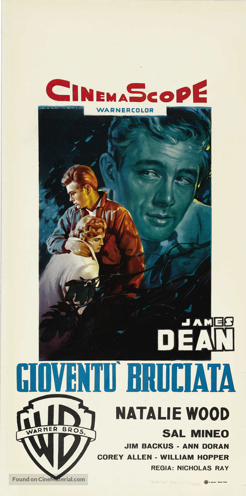 Rebel Without a Cause - Italian Movie Poster
