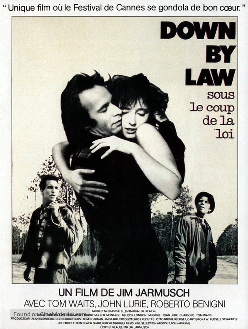 Down by Law - French Movie Poster