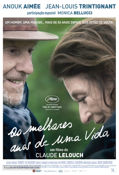 Les plus belles ann&eacute;es d&#039;une vie - Brazilian Movie Poster