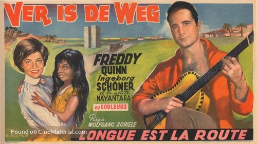 Weit ist der Weg - Belgian Movie Poster