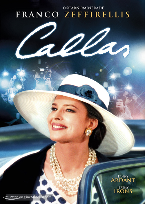 Callas Forever - Swedish Movie Cover