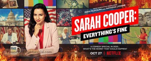 Sarah Cooper: Everything&#039;s Fine - Movie Poster