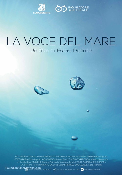 La voce del mare - Italian Movie Poster